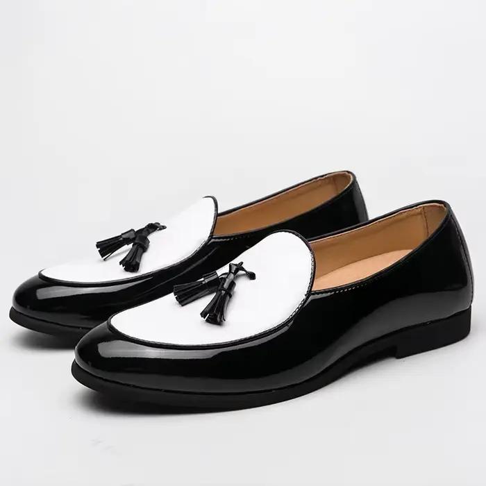 Mocassins italiens de luxe pour hommes