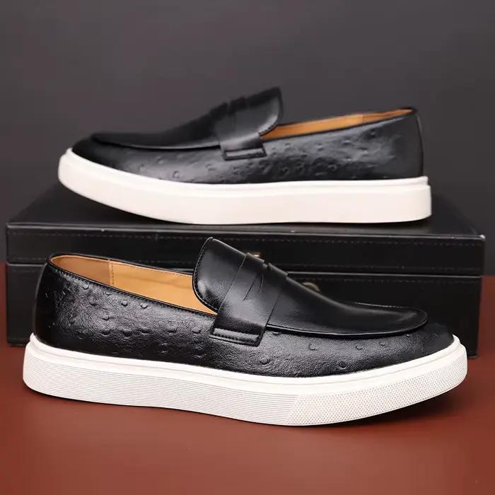Chaussures décontractées pour hommes mocassins de Style britannique nouvelles