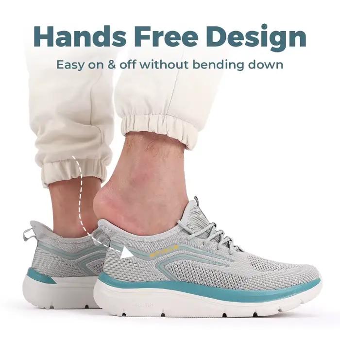 Chaussures de course homme semelle épaisse respirante pour pieds larges et gonflés baskets légères et rembourrées occassions spéciales sportives de plein air