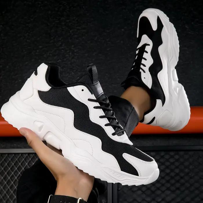 Chaussures de course noires pour hommes