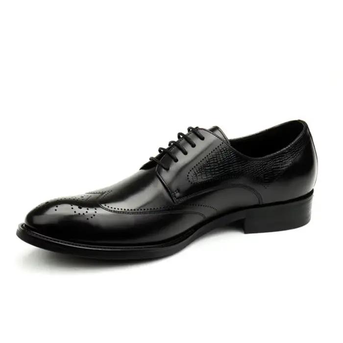 Chaussures habillées Derby Brogue Oxford homme style anglais élégantes pour bureau et carrière occaions spéciales