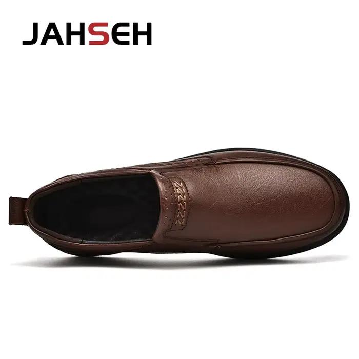 Chaussures en cuir véritable pour hommes