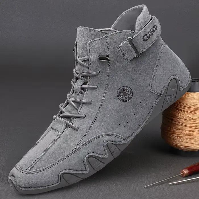 Chaussures en cuir véritable pour hommes