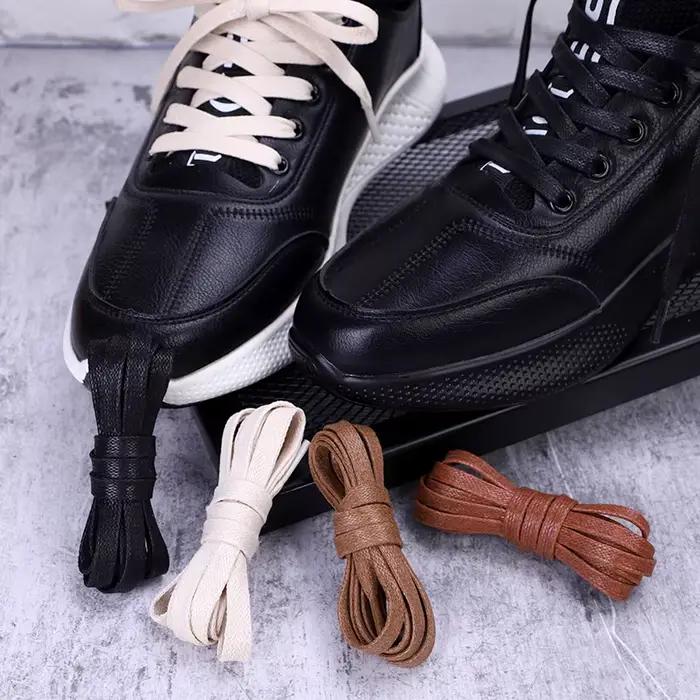 1 paire de lacets en coton ciré