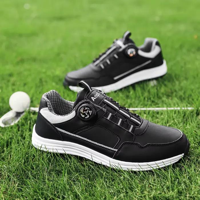 Chaussures de golf homme modernes décontractées imperméables pour mode et activités extérieures polyvalentes élégantes confortables et durables