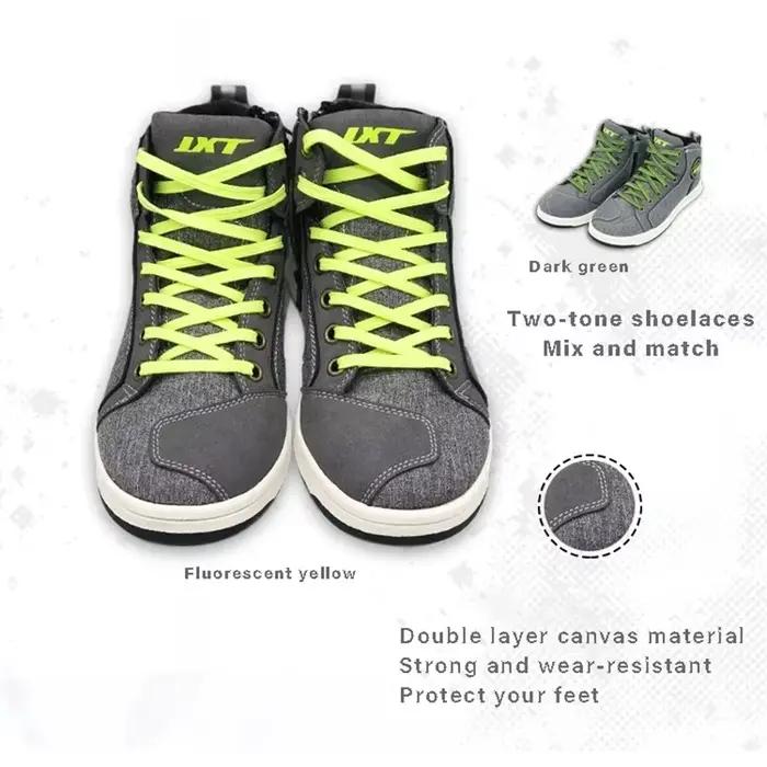 JXT hommes bottes de Moto confortable Anti-chute respirant cavalier chaussures de protection Botas Para Moto Hombre Tenis Masculino