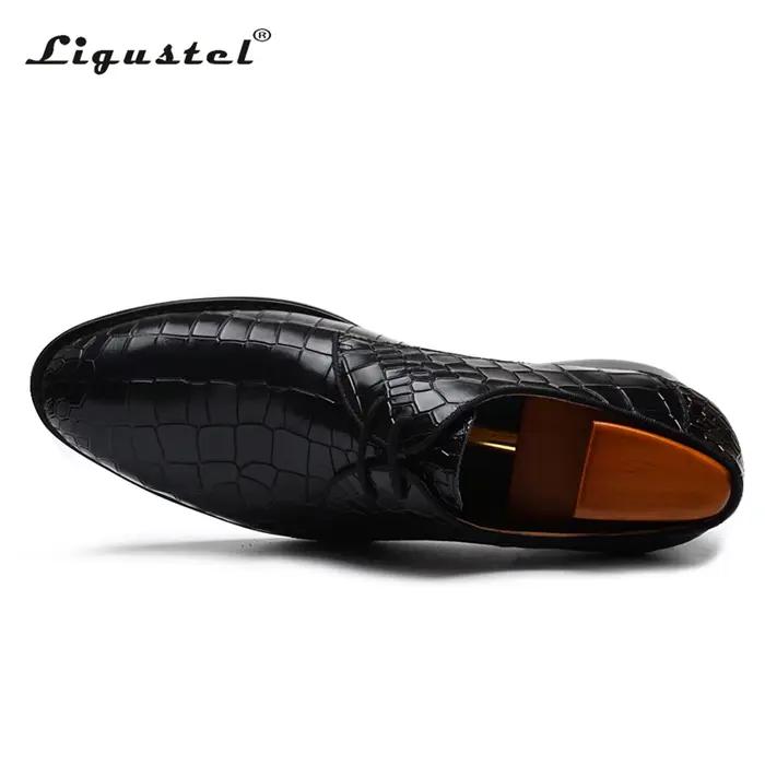 Ligustel-Chaussures en Cuir Noir et Rouge pour Homme, Fait à la Main, Astronomique, à Lacets, Décontractées, de Luxe, pour ixde Mariage, Oxfords, Grande Taille 13