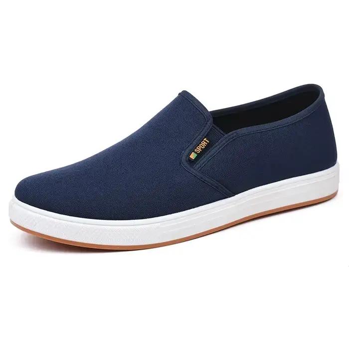 Chaussures de dehors en Toile Décontractées pour Homme, Baskets Confortables, Noires, Nouvelle Collection, Baskets pour Hommes, Style Décontracté, Mode Printemps-Automne