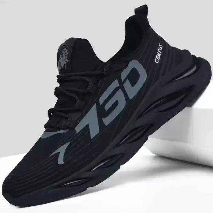 Chaussures polyvalentes décontractées d'été pour hommes, chaussures de sport à la mode, chaussures de course respirantes, chaussures de tennis d'entraînement de marche en plein air