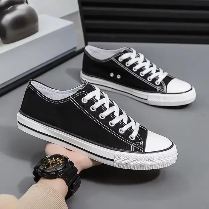 Chaussures en toile classiques pour hommes