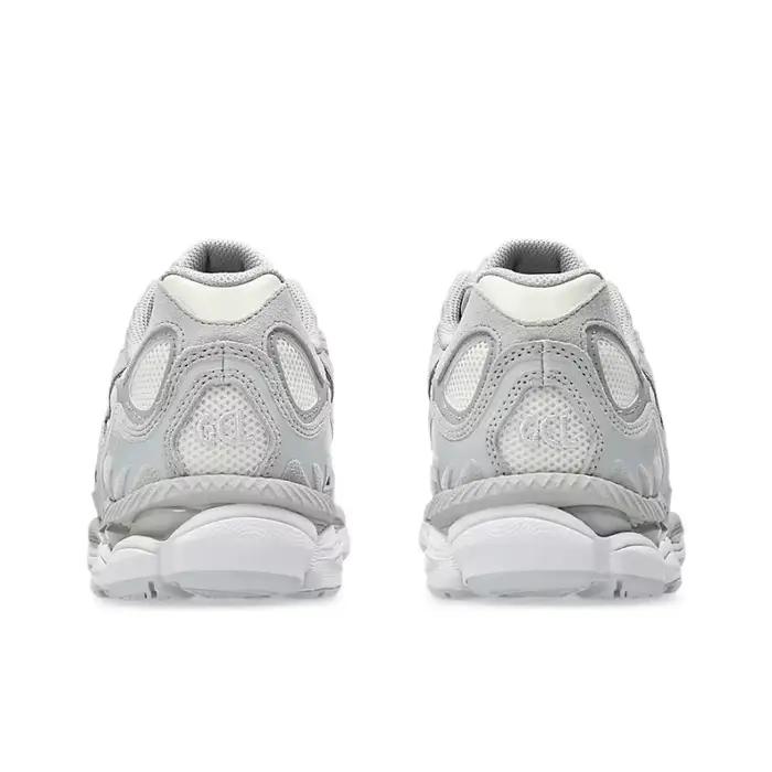 POIZON Asics GEL NYC Chaussures de course décontractées basses unisexe gris blanc 1203A663101