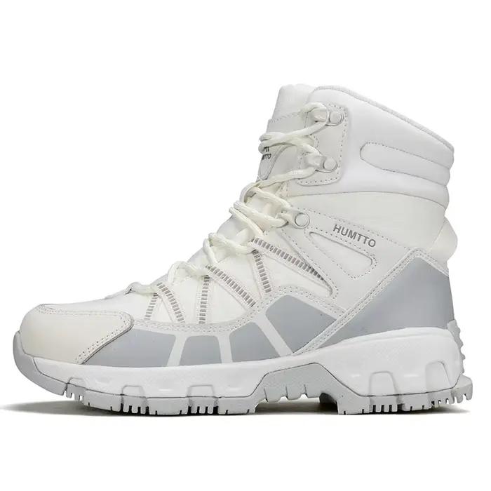 Chaussures de randonnée HUMTTO imperméables en fourrure pour femmes et hommes, baskets de ski chaudes en laine, collection hiver 2024 pour randonneurs et skieurs