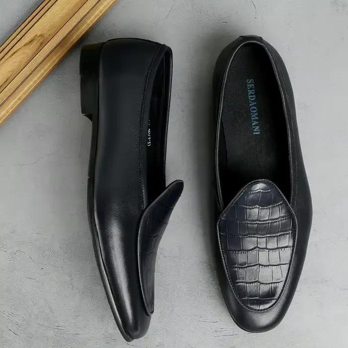 Chaussures pour hommes à pied serti de style européen