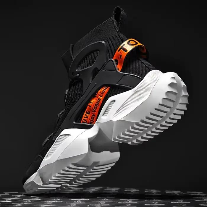 Chaussures de papa tendance pour hommes, chaussures de sport montantes décontractées d'automne 2025, chaussures à la mode, légères et polyvalentes