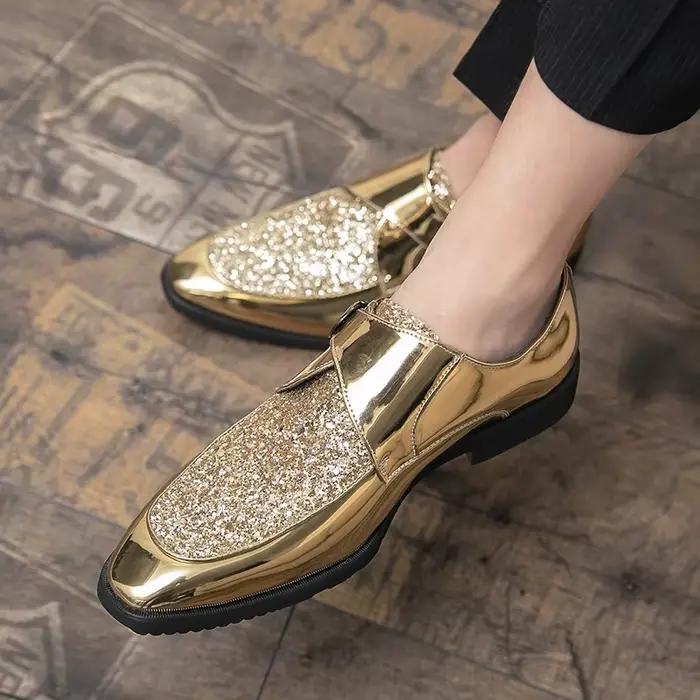 Chaussures en cuir de luxe pour hommes