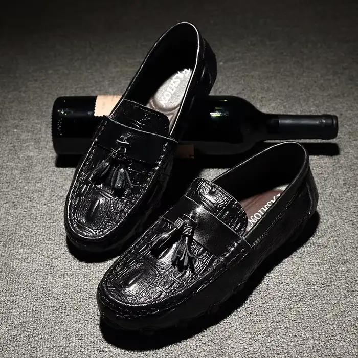 Mocassins de luxe pour hommes chaussures décontractées