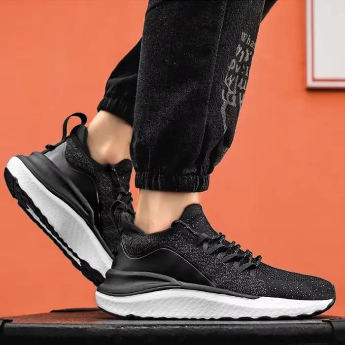 Chaussures de sport Mijia décontractées pour hommes, sneakers respirantes et antidérapantes, collection printemps-automne, couleurs mélangées, confort maximal pour les longues journées