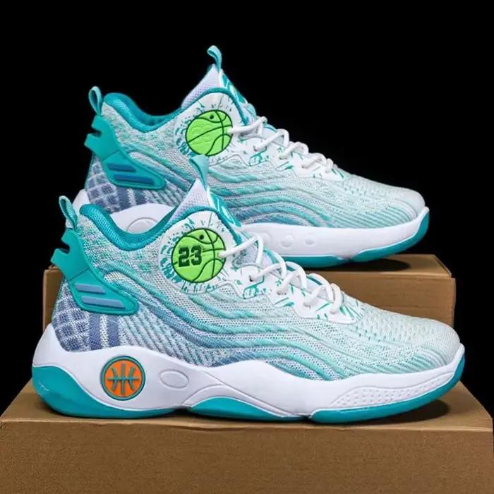 Chaussures de basket-ball confortables pour adolescents et étudiants