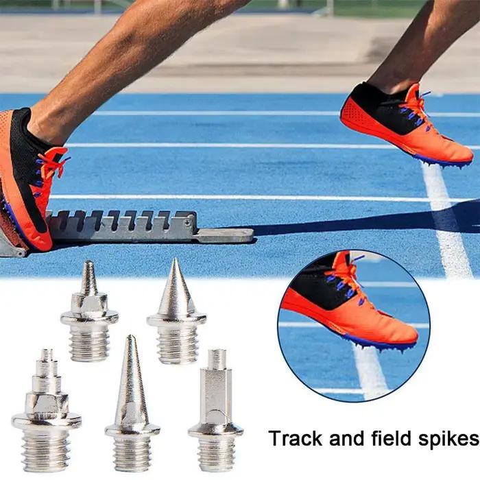 Clous de chaussures en acier résistant à l'usure, pointes d'athlétisme, pointes de chaussures de cross-country, 16 pièces