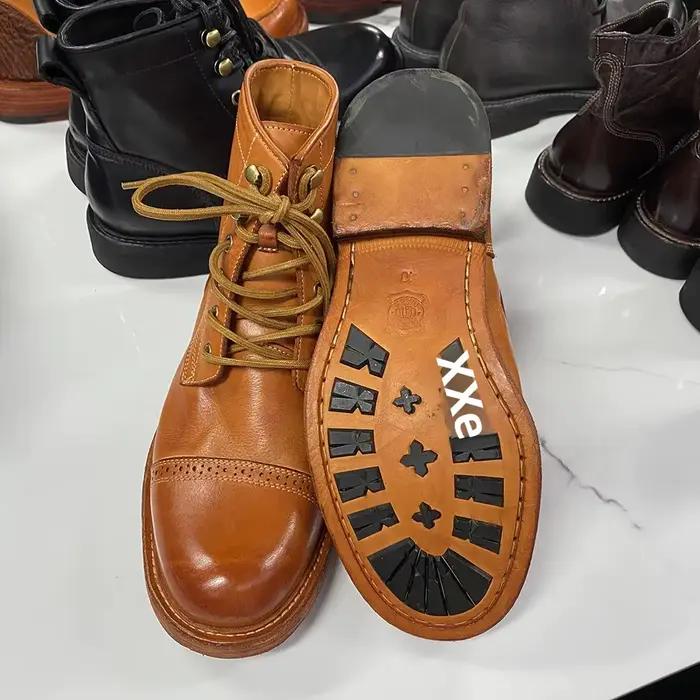 Bottines faites à la main pour hommes