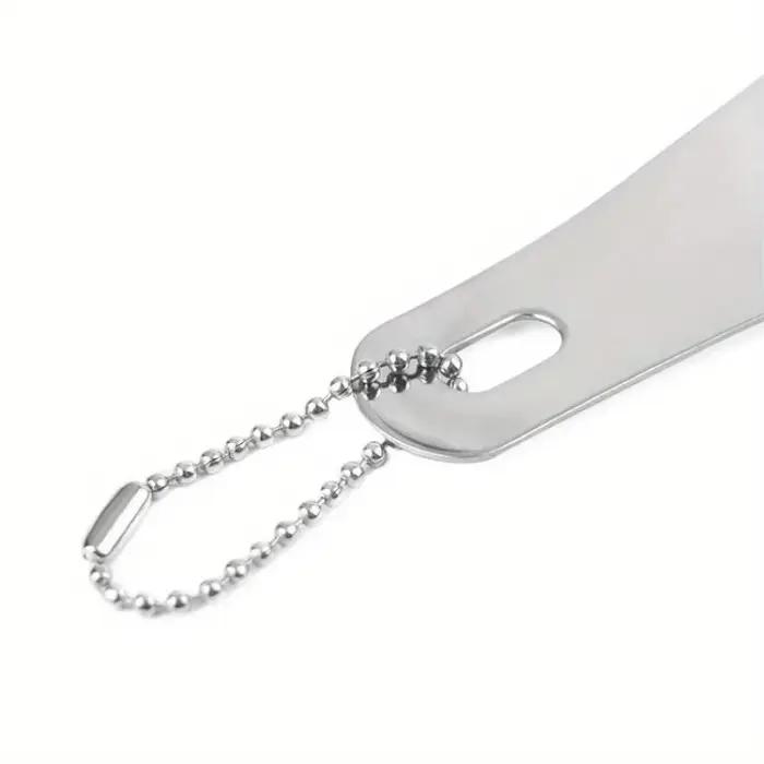 Chausse-pied métallique en acier inoxydable