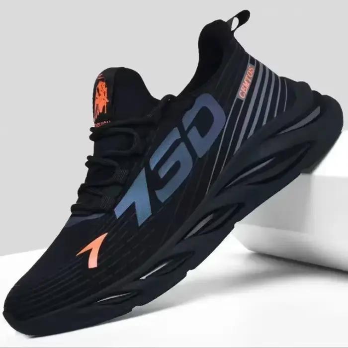 Chaussures polyvalentes décontractées d'été pour hommes, chaussures de sport à la mode, chaussures de course respirantes, chaussures de tennis d'entraînement de marche en plein air