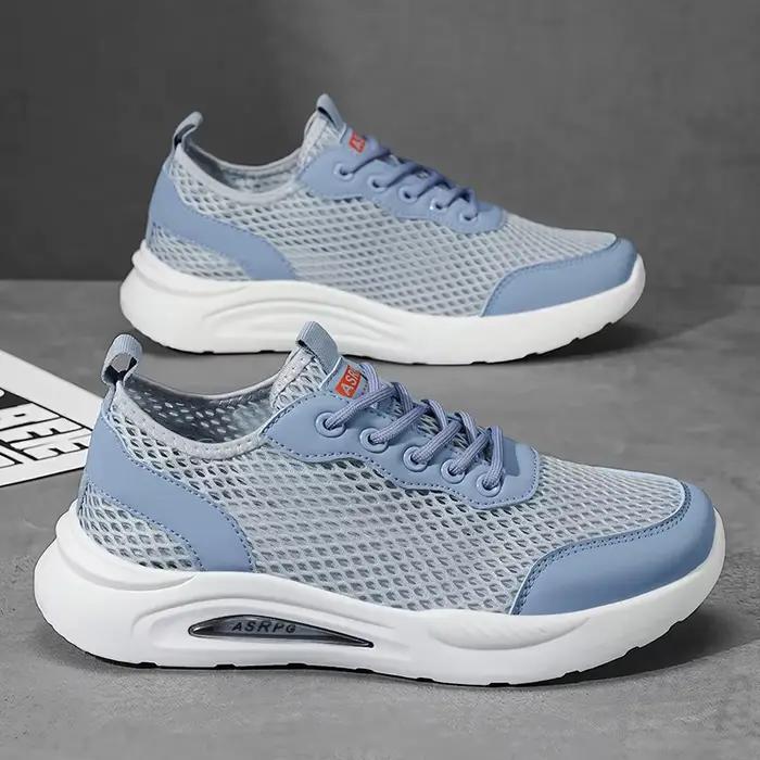 Chaussures de sport d'été pour homme en tissu, tendance et décontractées, idéales pour les activités outdoor et les sorties estivales