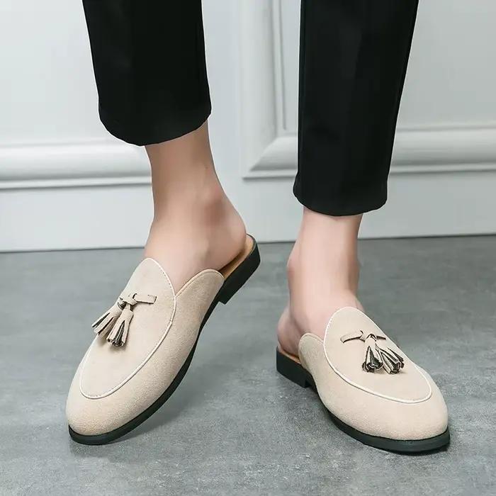 Demi-pantoufles pour hommes