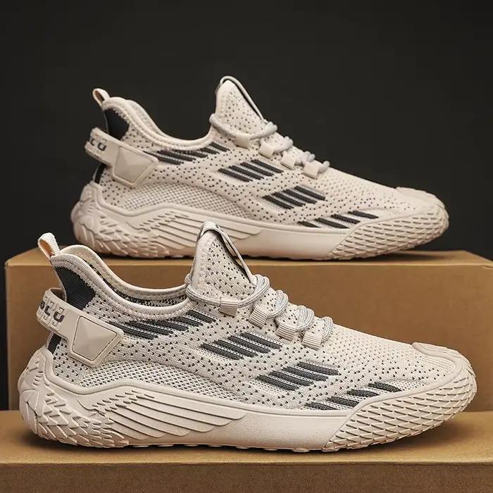 2025 offre spéciale léger hommes chaussures décontractées respirant sans lacet mâle espadrilles