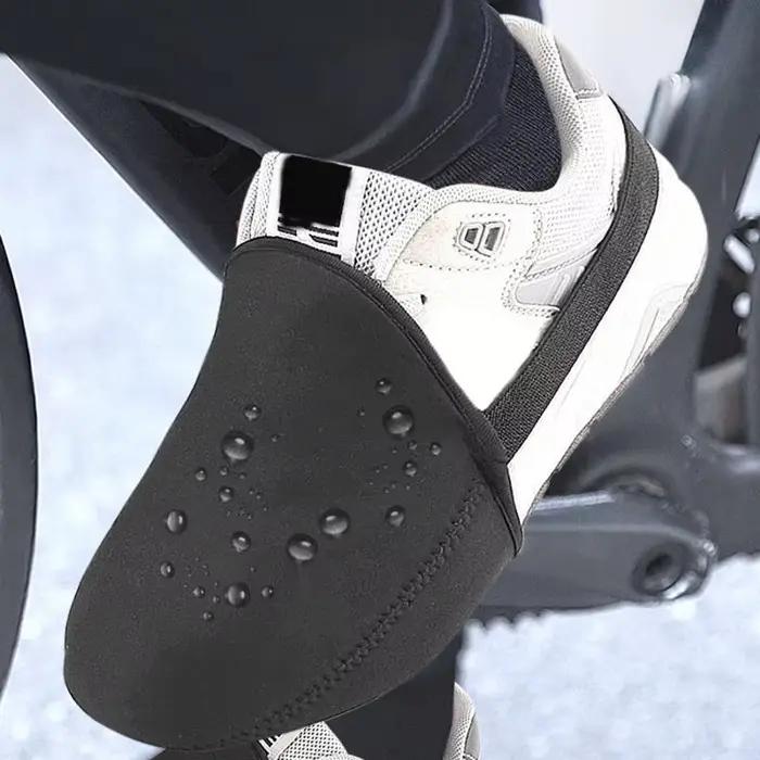 Couvre-chaussures de cyclisme imperméables, couvre-chaussures chauds pour vélo de route VTT, protège-chaussures d'hiver, parka