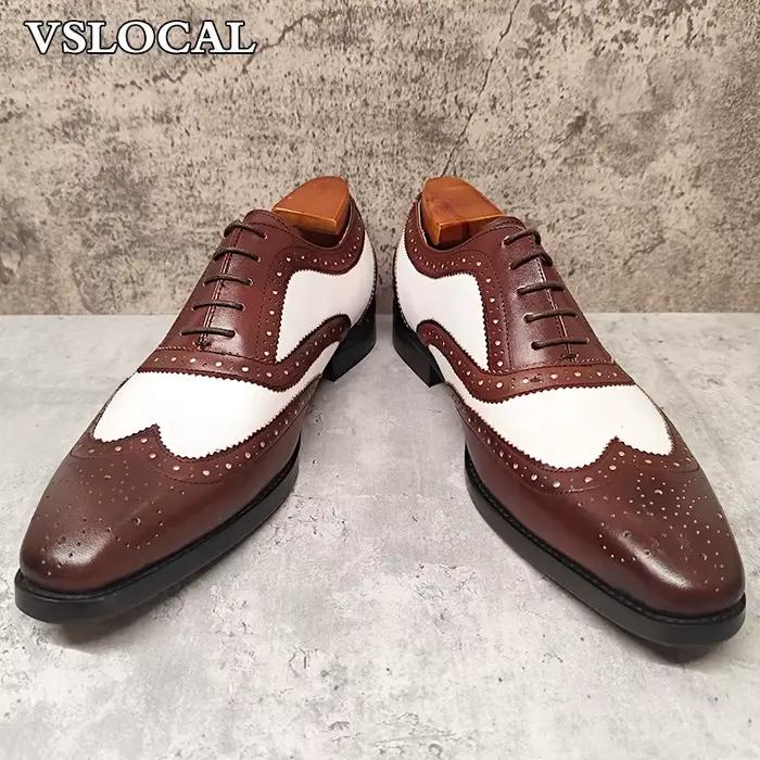 Chaussures Oxford de luxe pour hommes