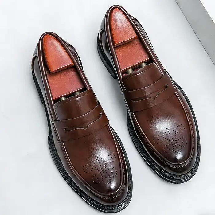 Chaussures Brogues de Mariage pour Hommes