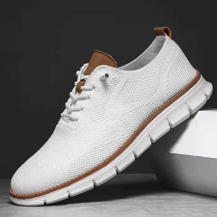 Hommes chaussures décontractées brise élégant Oxfords mode formelle affaires urbaines respirant