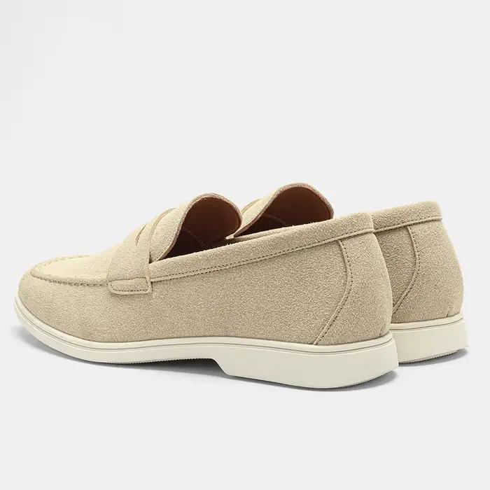 Mocassins hecrafted homme en cuir collé solides et confortables pour l'usage quotidien printemps automne ocassions spéciales