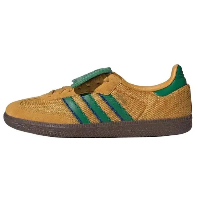 Chaussures Adidas Samba LT Sneakers jaune vert pour hommes et femmes, résistantes, respirantes et imperméables, idéales pour les skaters et les amoureux de mode