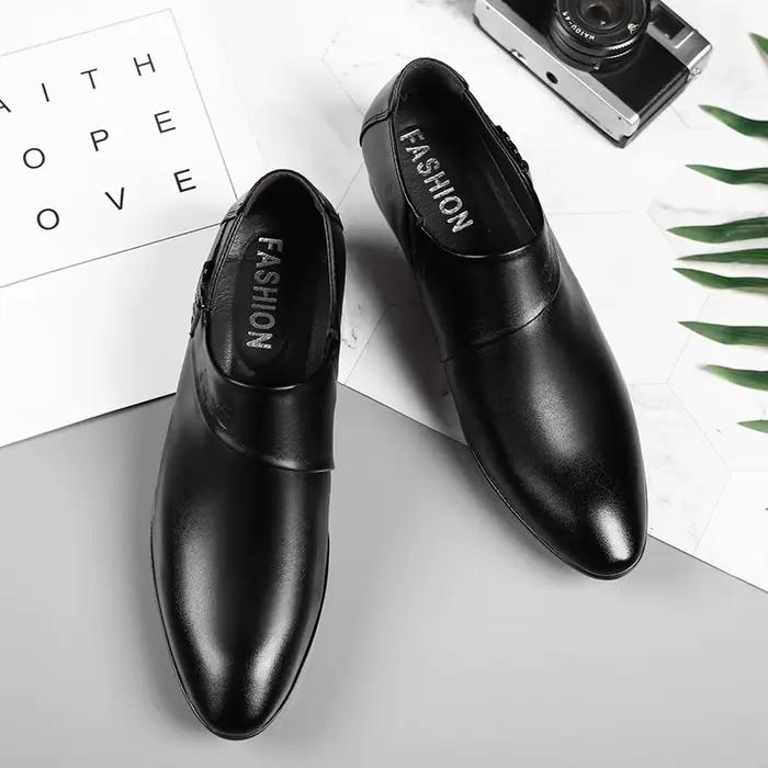 Oxfords chaussures en cuir pour hommes de luxe