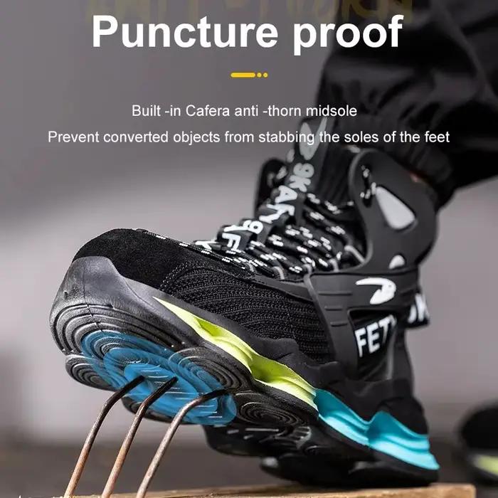 Nouvelles chaussures de sécurité baskets de travail anti-crevaison