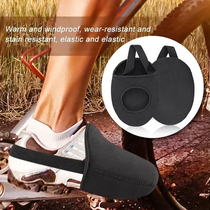 Couvre-chaussures de cyclisme couvre-chaussures de vélo de route vtt couvre-chaussures imperméables protecteurs chauds couvre-orteils de cyclisme couvre-chaussures de vélo d'hiver