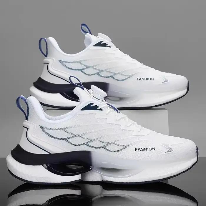 Hommes boucle rotative chaussures de course femmes réfléchissant en plein air Jogging baskets INS gros sport Zapatillas