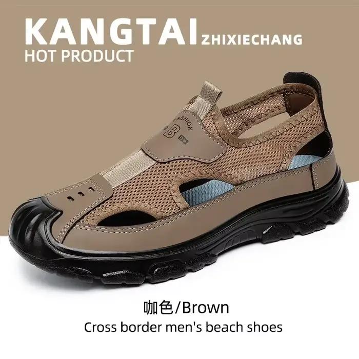 2025 sandales respirant hommes chaussures maille en plein air