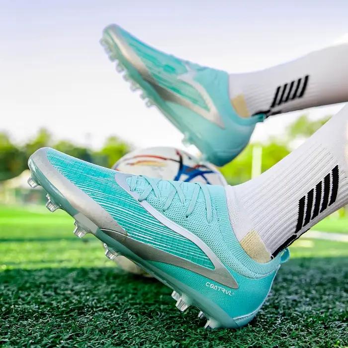 Bottes de Football professionnelles antidérapantes