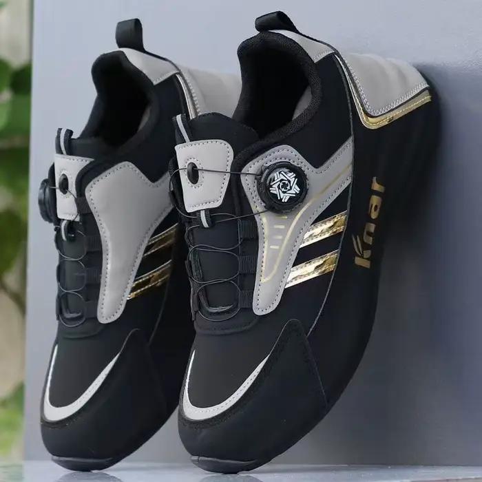 Chaussures de sport décontractées pour hommes avec boucle rotative – Semelles confortables