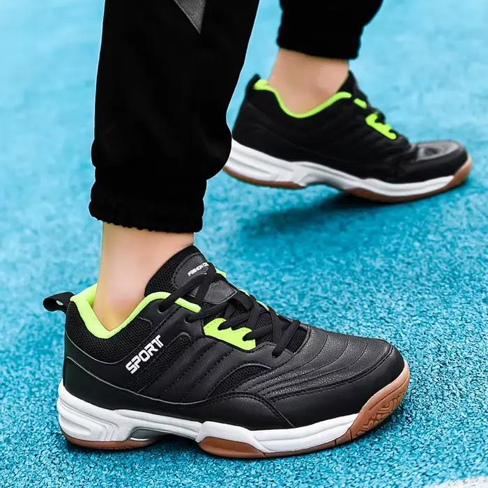 Chaussures de Tennis pour hommes respirant Sports de plein air salle de sport femme Badminton unisexe décontracté