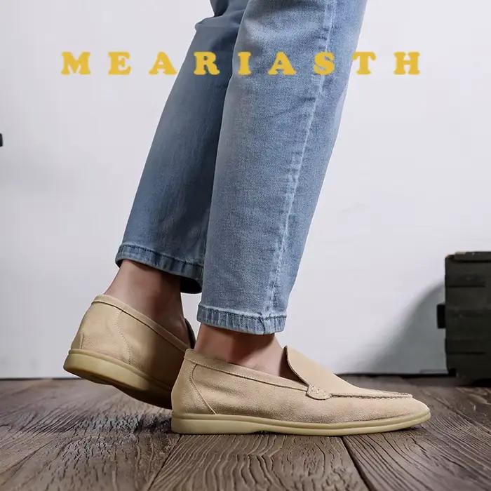 Mocassins de marche confortables et doux pour hommes