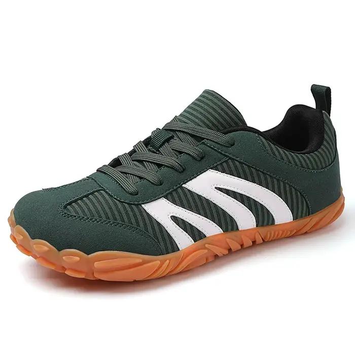 Nouvelles chaussures larges pour hommes, antidérapantes, respirantes, chaussures de marche, chaussures pieds nus à talon plat, chaussures de sport simples et confortables pour femmes