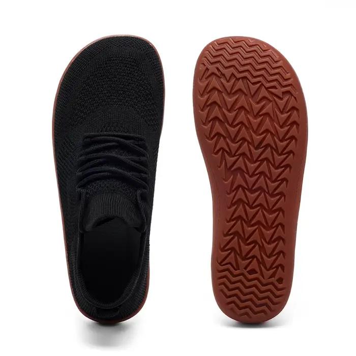 Chaussures minimalistes pieds nus unisexes légères respirantes zéro semelle bout large
