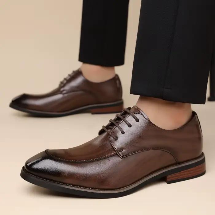 Chaussures en cuir formelles pour hommes