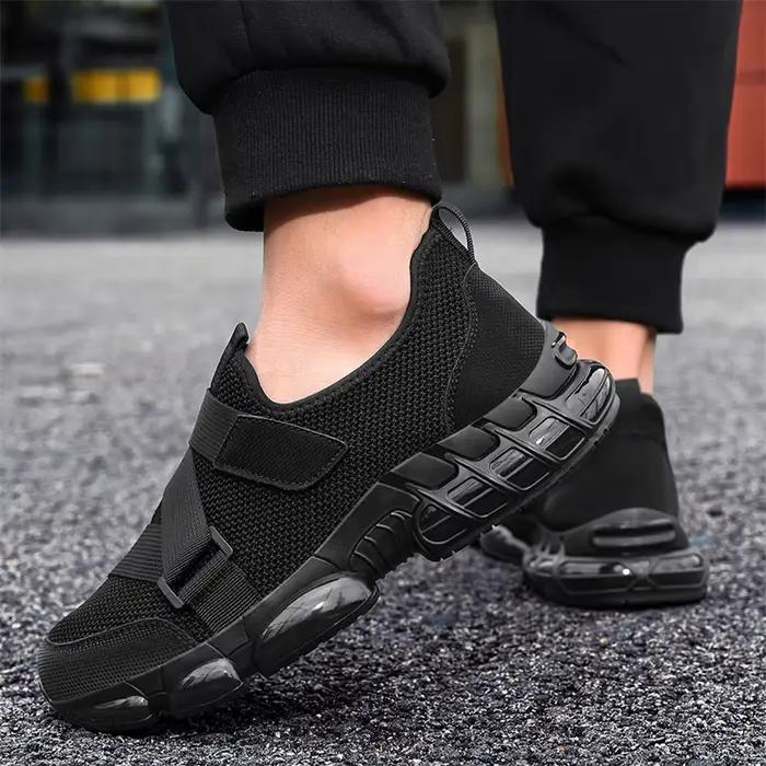 Chaussures de course noires pour hommes