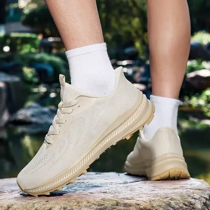Chaussures décontractées pour hommes couleur unie