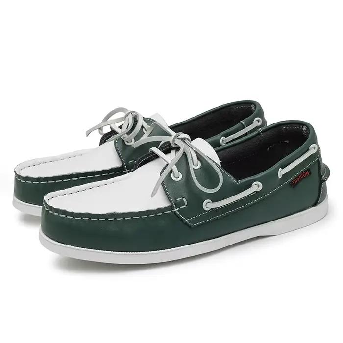 Chaussures de bateau mocassins homme confortables caoutchouc liège pointure large choix couleur occassions spéciales conduite printemps automne